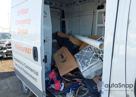 2020 Ram Promaster 1500 High Roof 136 Wb z USA, uszkodzony, nr VIN 3C6TRVBG5LE123662